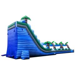 22' Island Dual Lane Water Slide - 65 Feet Long!