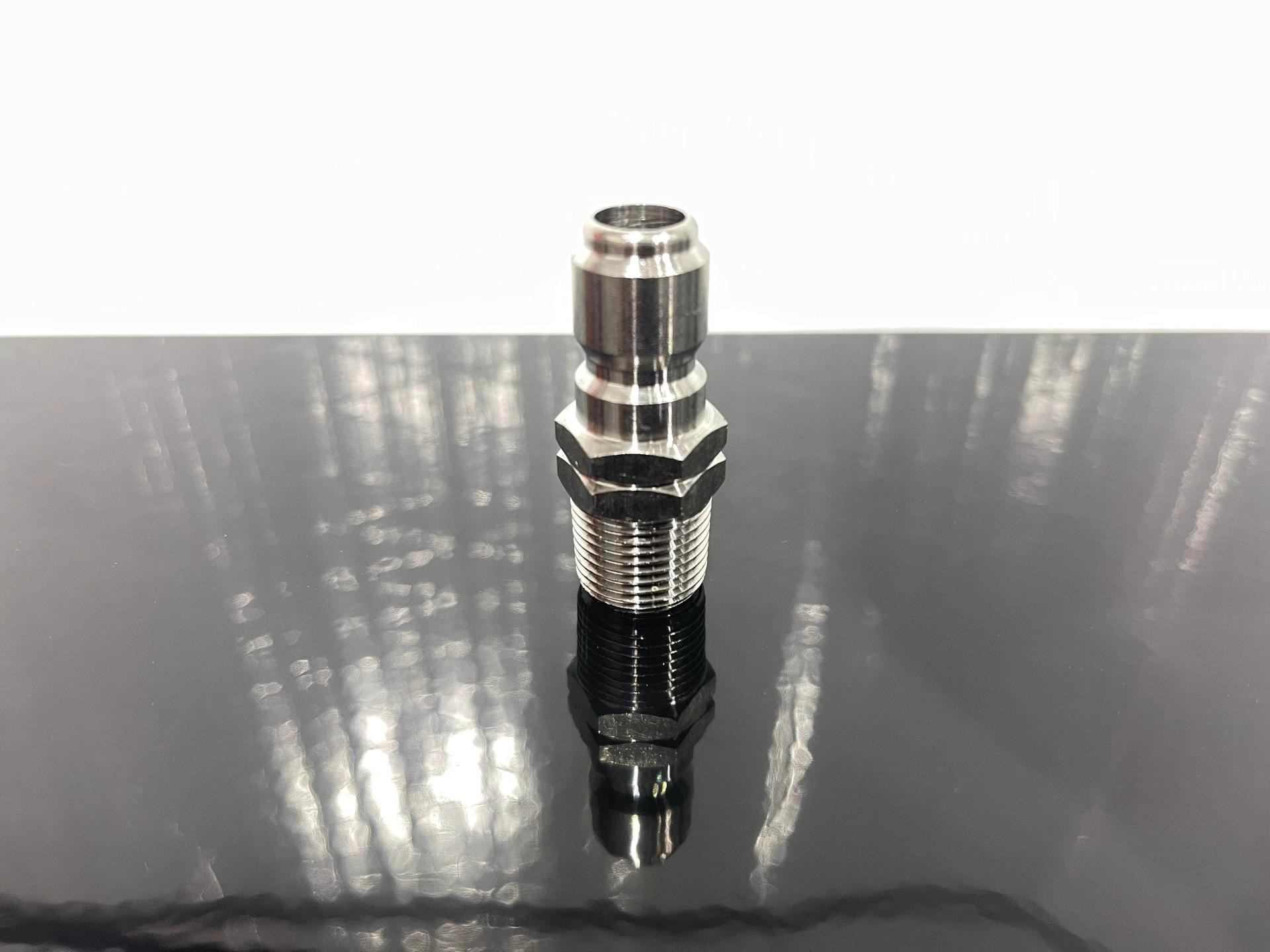 Stainless Steel 3/8" Male Thread Male Quick Connect Fitting