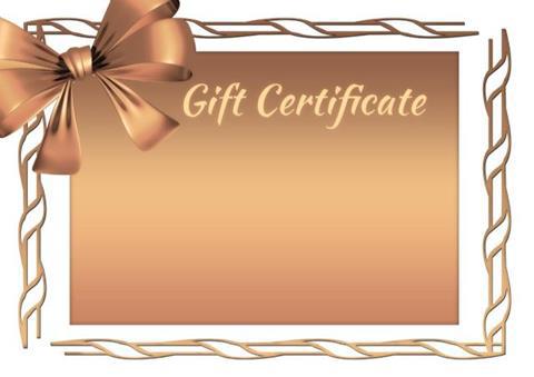 Buy a $100 Gift Certificate, get an additional $25 to use on your next visit.