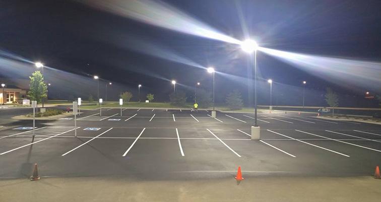 Asphalt Striping Parking Lots, Driveways, and Roadways in South Dakota