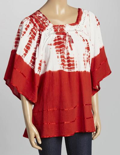 Boho Tie Dye Top.