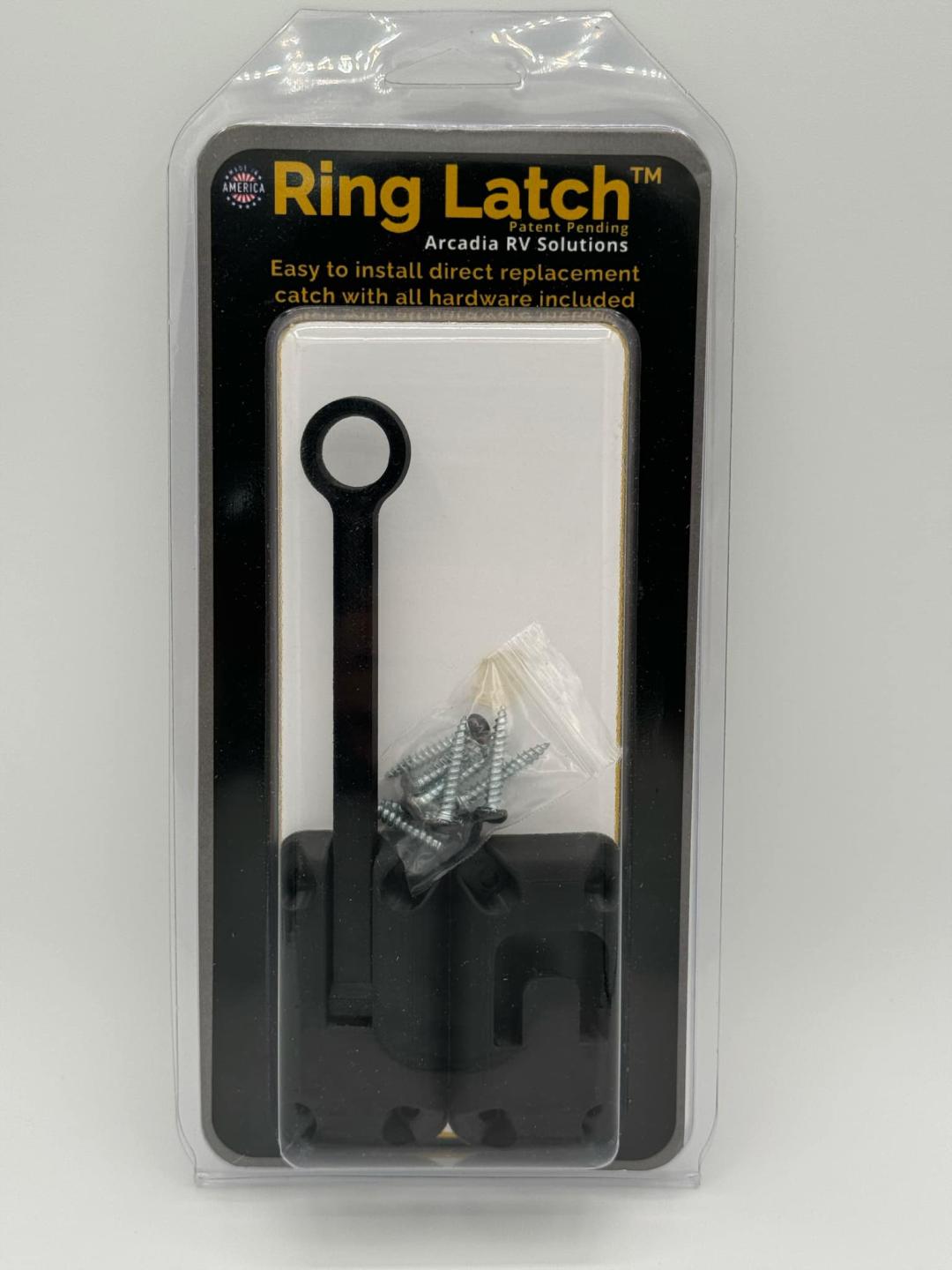 Ring Latch 5" Black