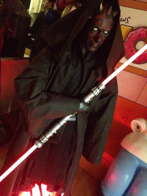 Life Size Custom Star Wars Darth Maul with Base