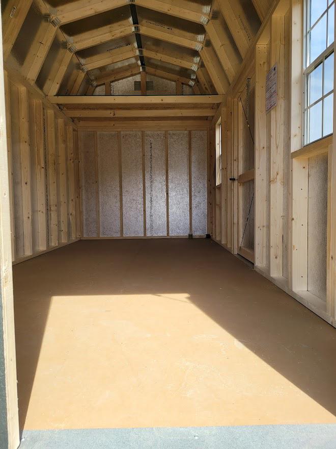 Marion - 8x16 LOFTED BARN - 10 YR WARRANTY
