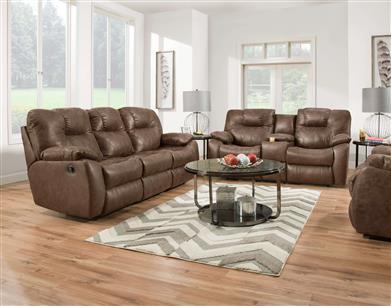 AVALON-reclining sofa Empire Mocha