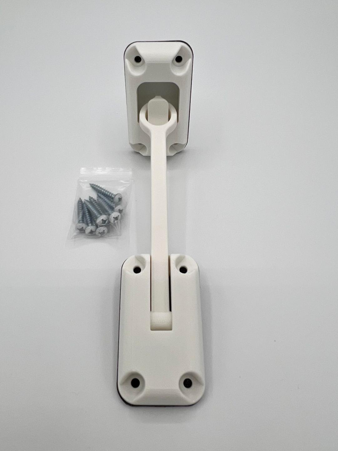 Ring Latch 5" White