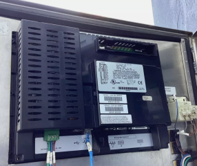 Partlow Versa Chart Circular Chart Recorder with GE Fanuc HMI ES1222 & ABB TB84 Conductivity Analyzers