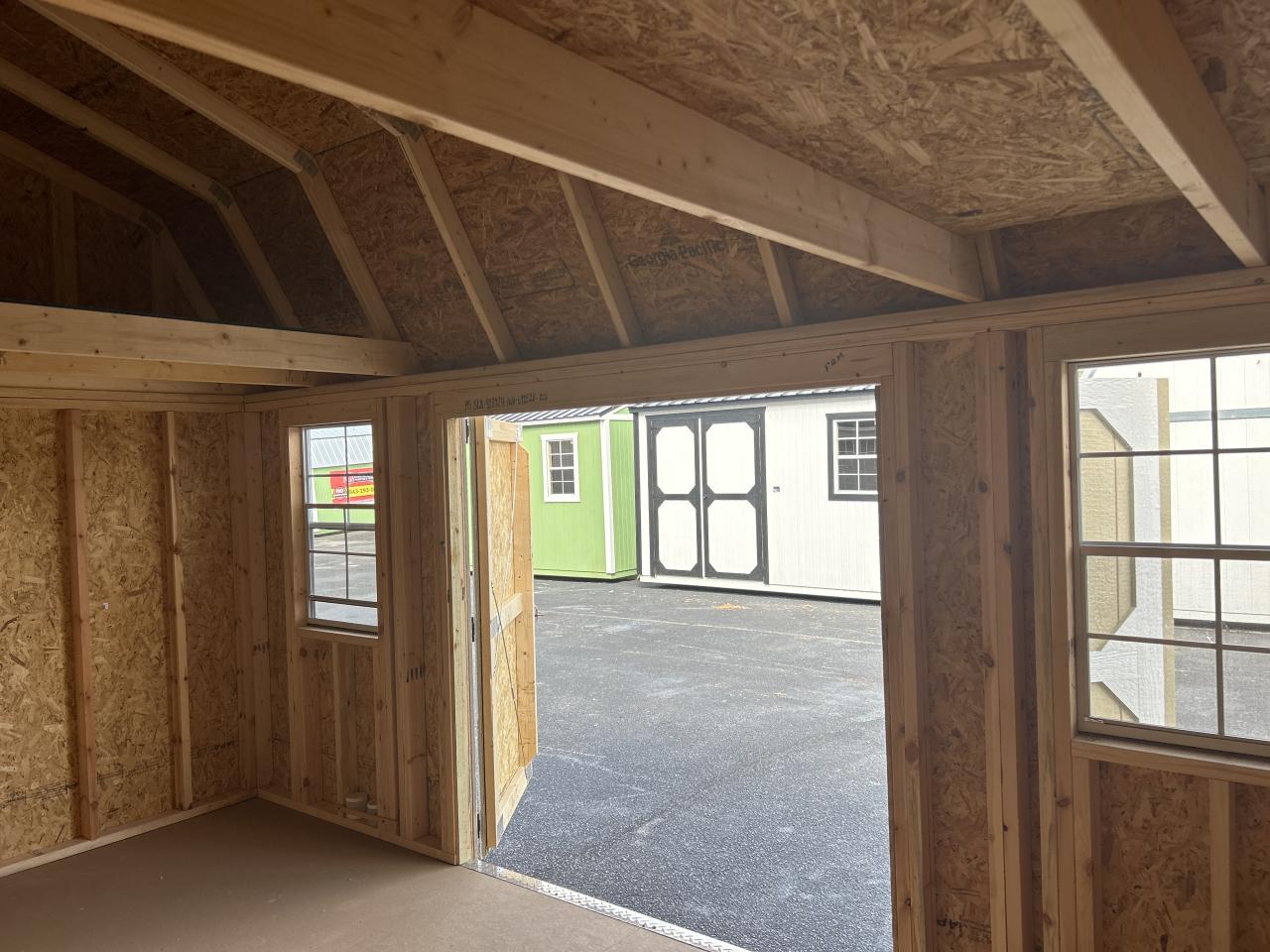 10x16 Side Lofted Barn