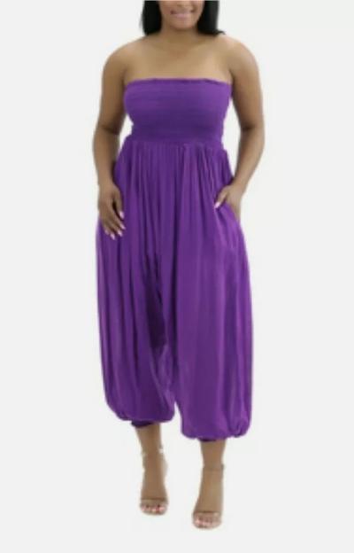 Strapless Harem Jumper