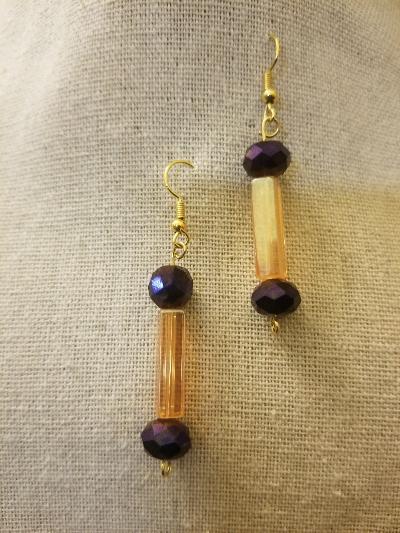 Multicolor Glass Earrings