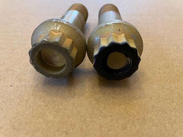 Beechcraft Baron Wing Bolts. Flanged, External Wrenching-Tension Bolt. 12 Point. New.