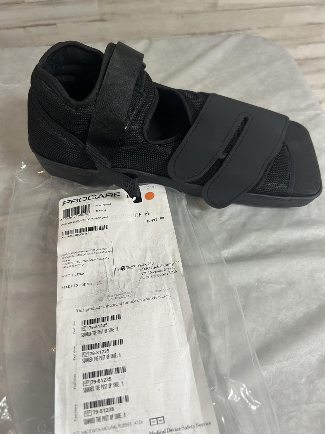 Procare Squared Toe Post-Op Shoe
