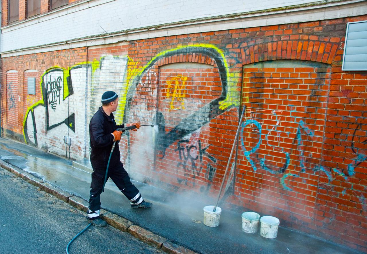 Gum, Graffiti, and Rust Removal