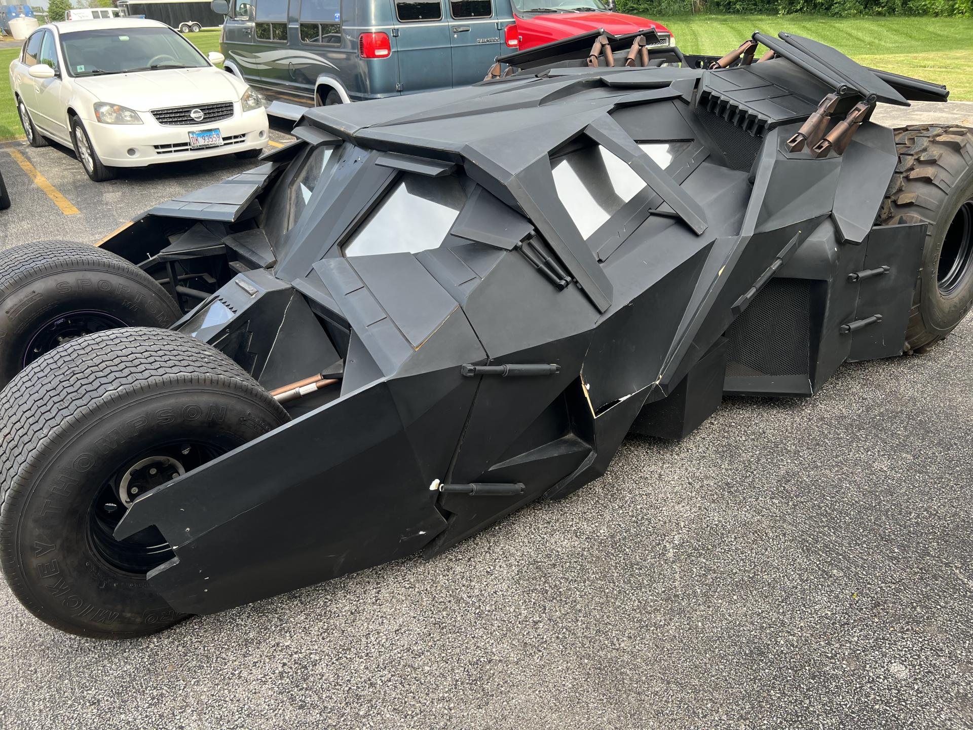 Dark Knight Batman and Batmobile