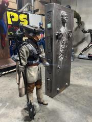 Star Wars Return of the Jedi Princess Leia Boushh and Han Solo In Carbonite