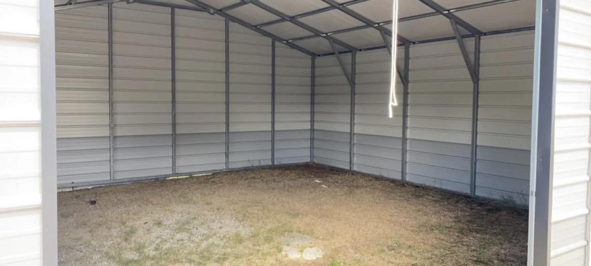 24x26x9 Metal Garage