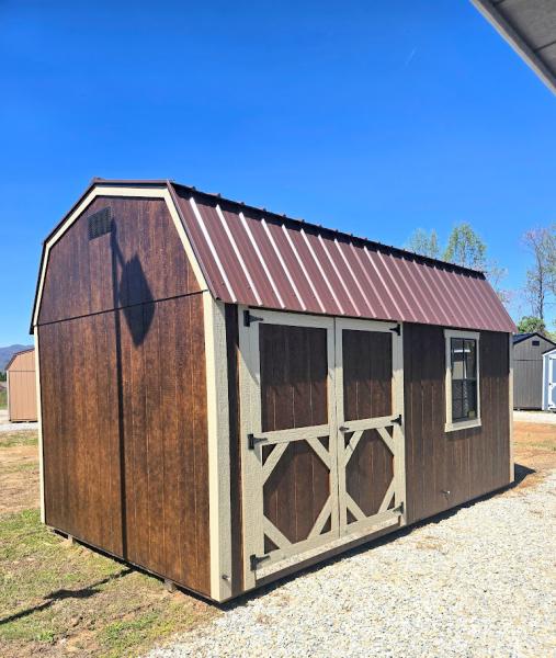 🔥SAVE $522 10x16 LOFTED BARN w/100 amp ELECTRICAL PKG.! - $6,014 or $237 DOWN & $237/MO - NO CREDIT CHECK - FREE DELIVERY (50-miles)