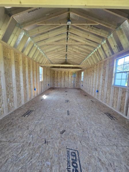 🔥15% OFF - SAVE $1,955 12X28 Lofted Barn w/Electrical - $11,083 or $438 Down & $438/Mo - NO CREDIT CHECK - FREE DELIVERY & BLOCKS (50 miles)