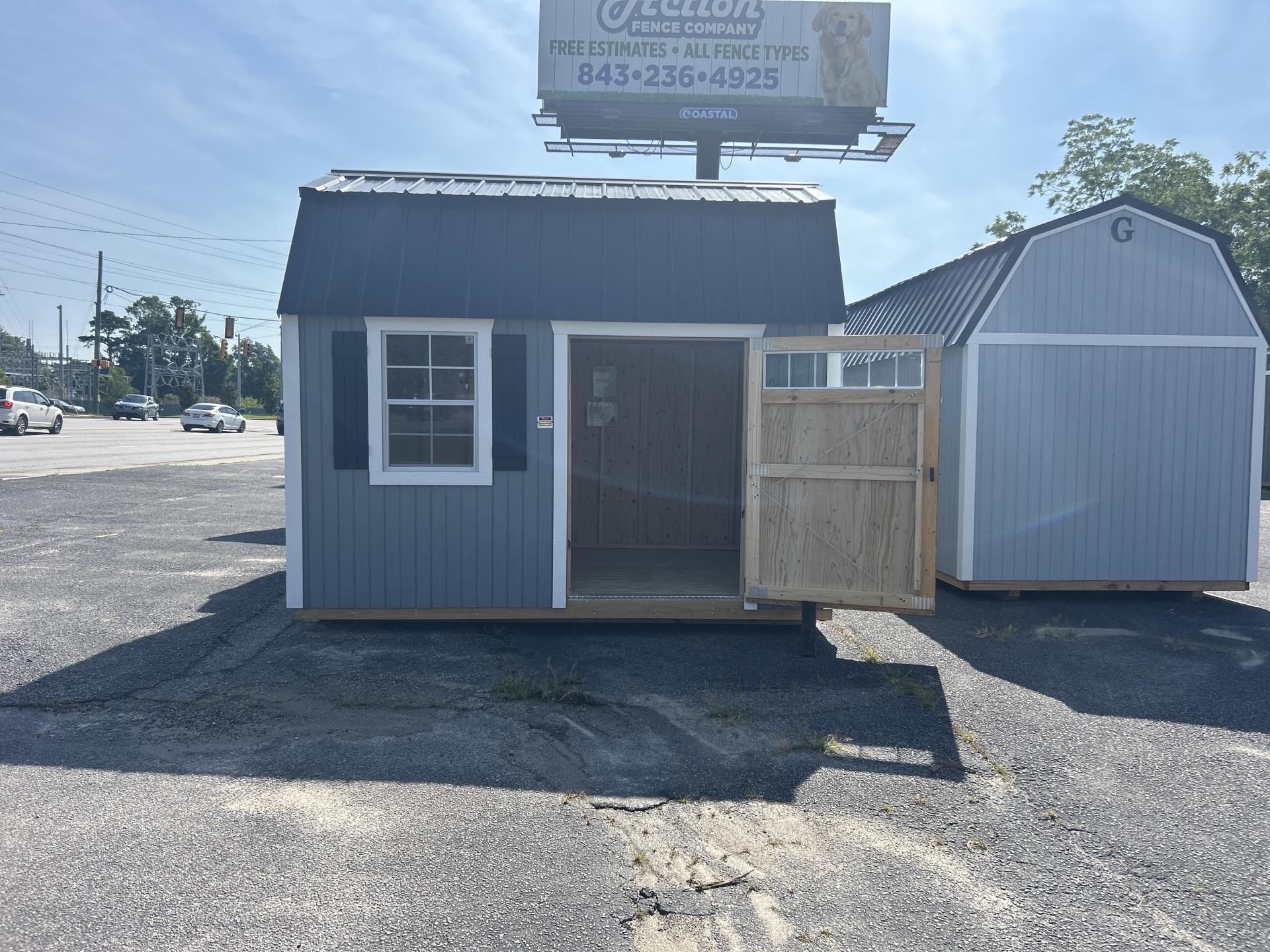 08x12 SIDE LOFTED BARN