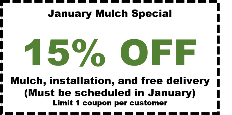 January Mulch Special