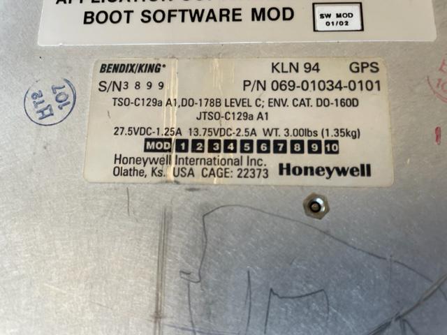 King KLN 94 Color, Moving Map, GPS. Used.