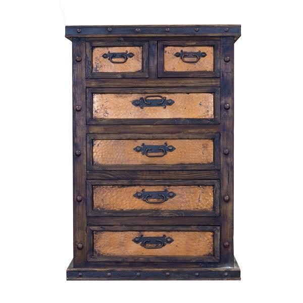 Chest W/Copper Drawers