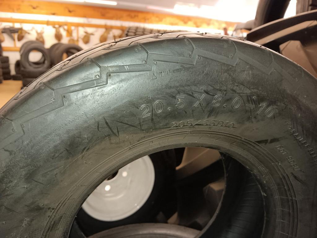 Tow-Master trailer tires 20.5x8.0-10 or 205-65D10 Each