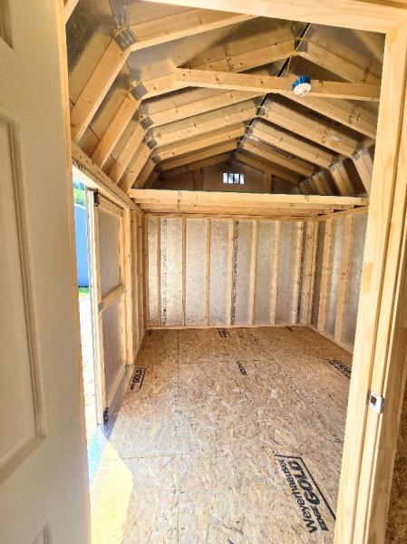 🔥SAVE $1,066 10X24 Barn w/Elect/Divider Wall - $9,602 - $379Dn $379/Mo - Free Del/Blocks (50mi)