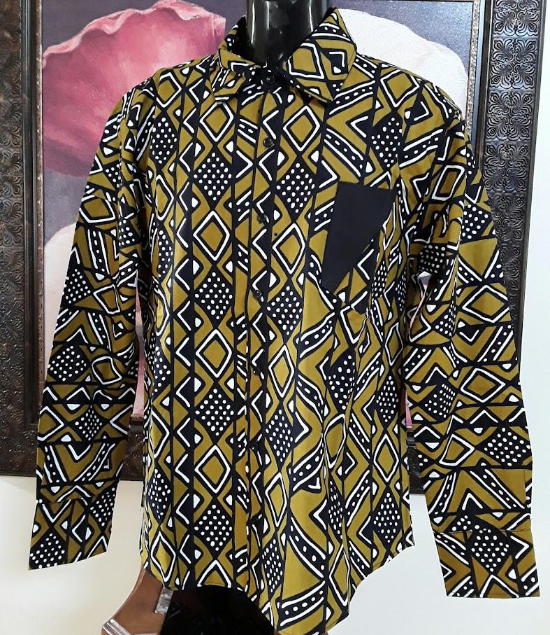 Men's Abstract Shirt.