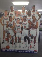 Life Size 1992 Olympic Dream Team Display W/ Box
