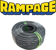 Rampage 200 ft Smooth Gray 3/8" Single Wire Hose 4300 PSI