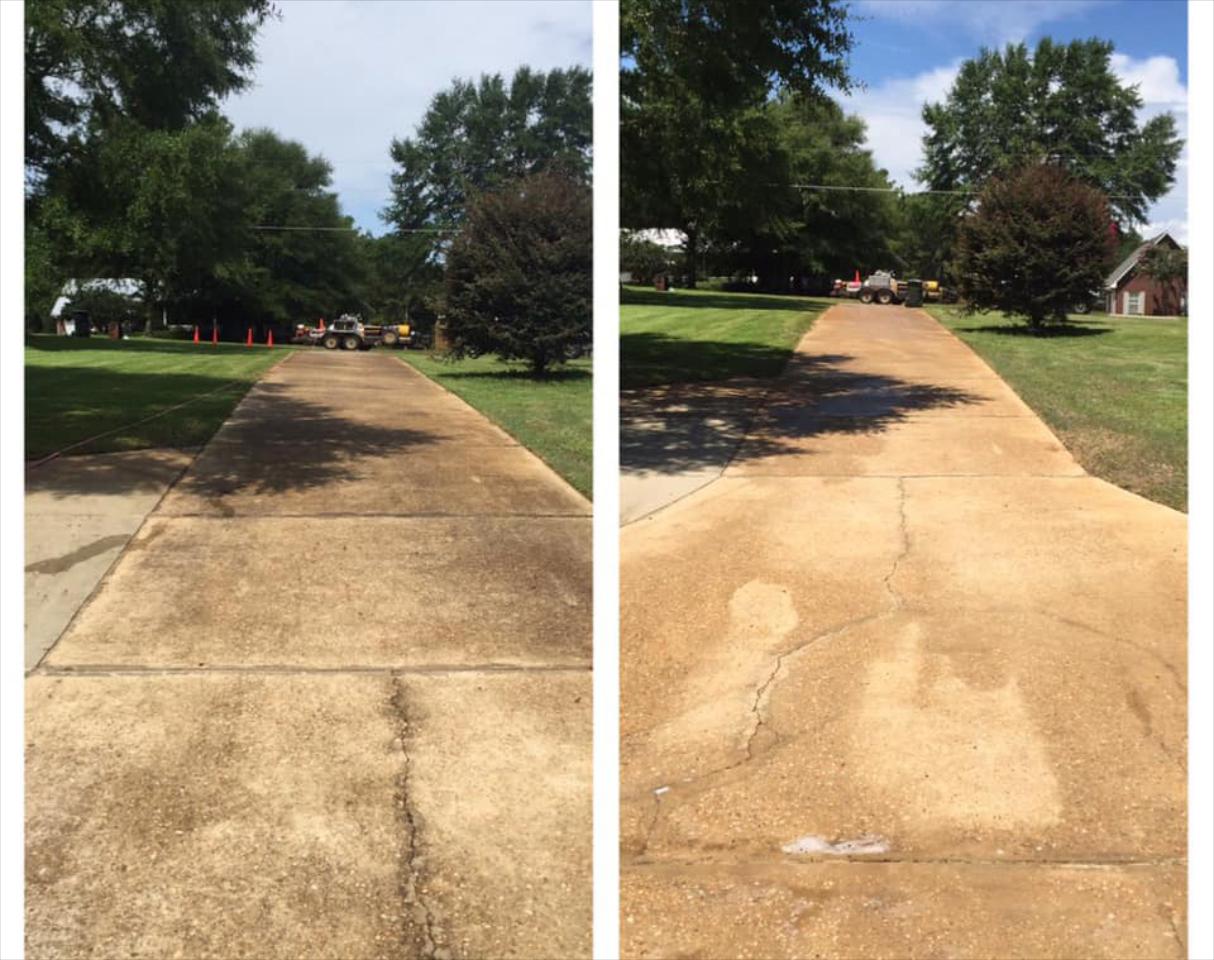 DRIVEWAY &amp; CONCRETE CLEANING