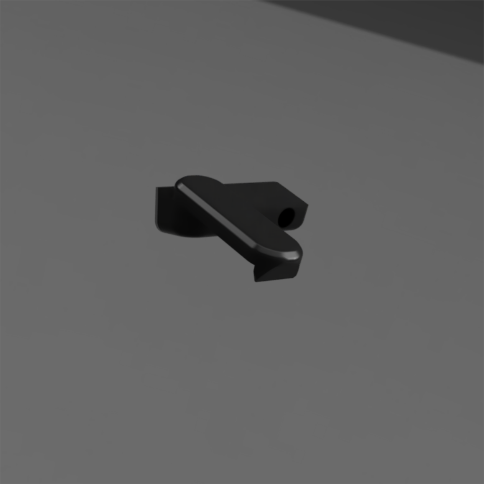 Switch Latch Black 2 Pack