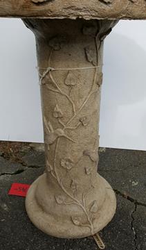 CONCRETE HUMMING BIRDS BIRD BATH