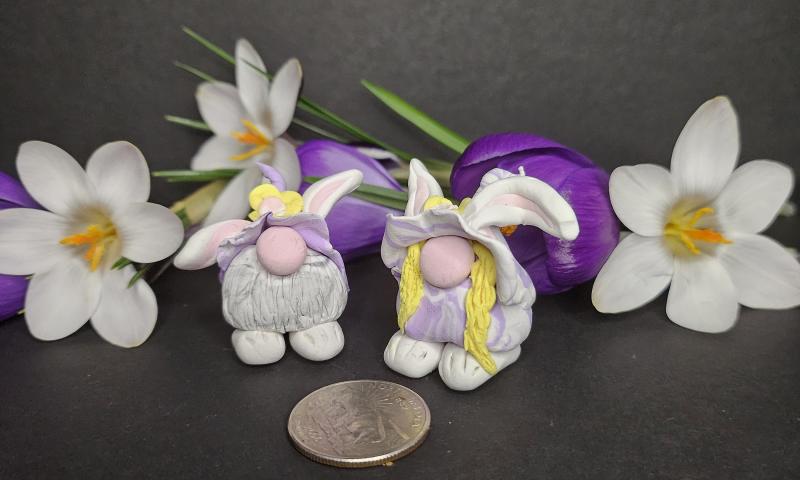 Easter Bunny Gnome Set