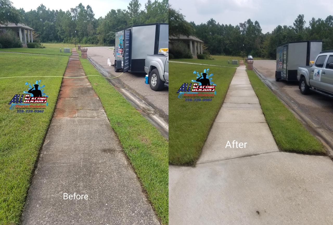 Driveway & Concrete Cleaning