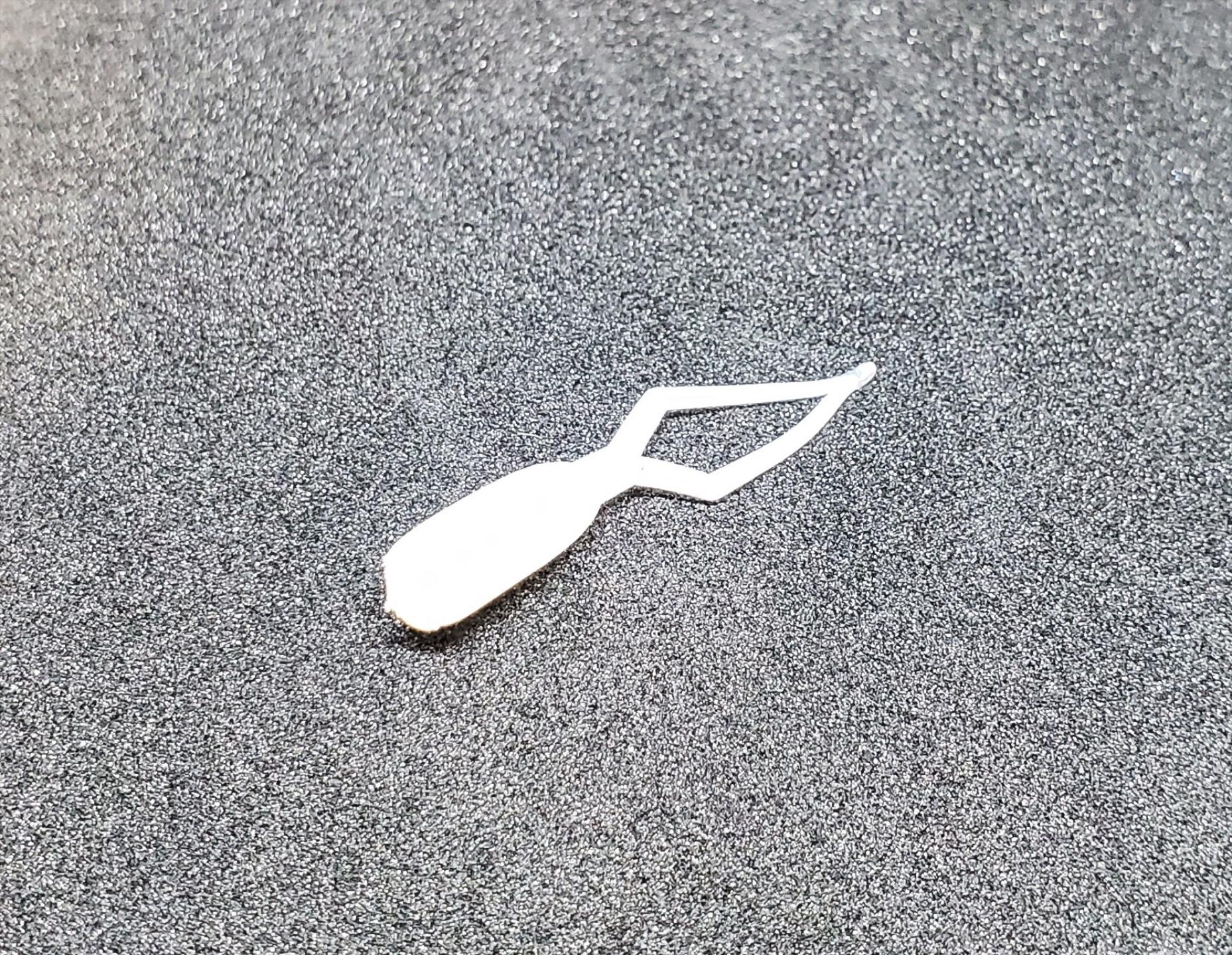 1" Roached w/ no legs