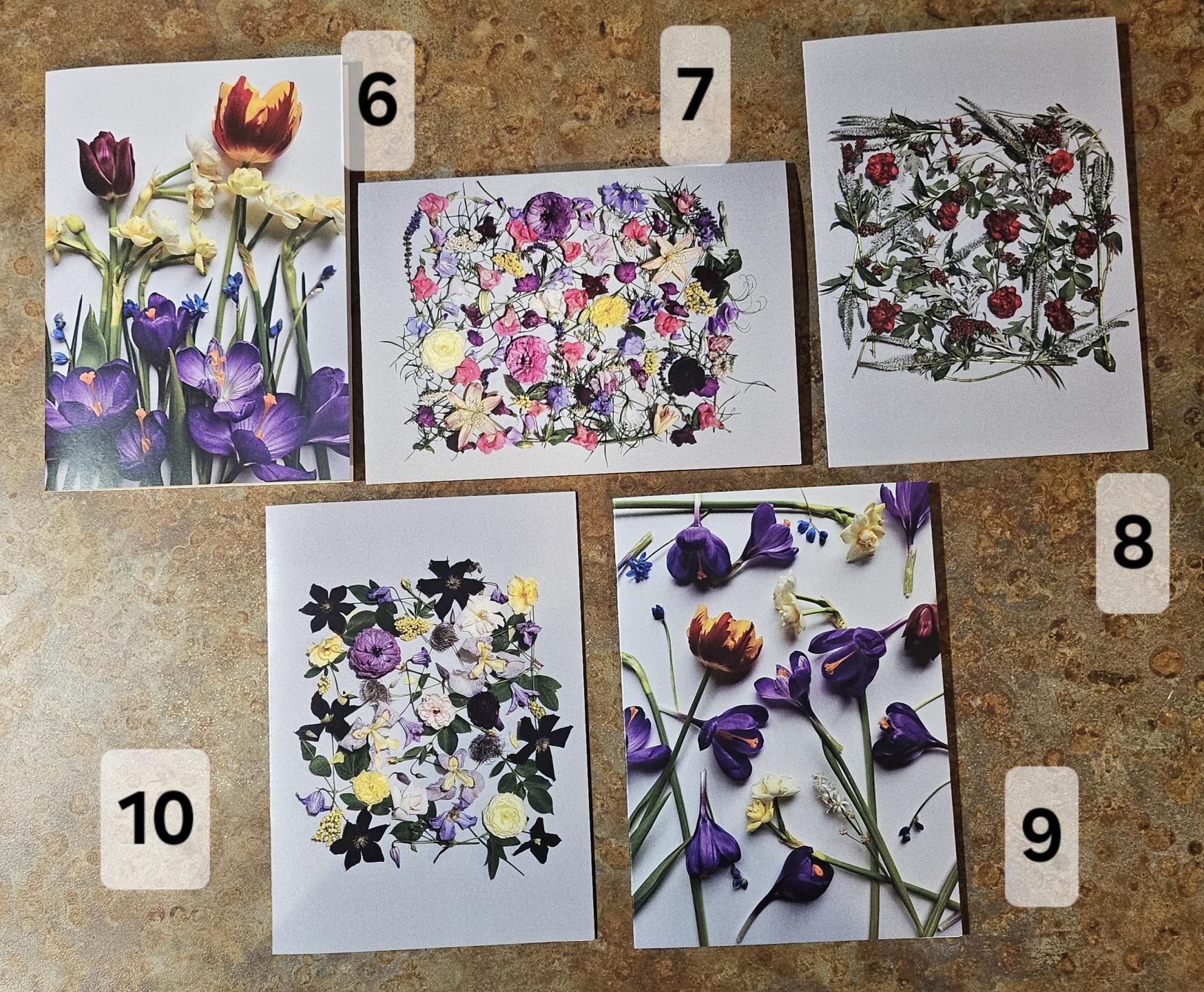 Flower Photo Card