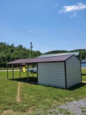 SAVE $1,036 OFF! ONLY $4,720 tax 12x30x7 COMBO STORAGE & CARPORT - NO CREDIT CHECK - EVERYONE APPROVED!