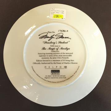 THE MAGIC OF MARILYN STRASBERG STUDENT PLATE