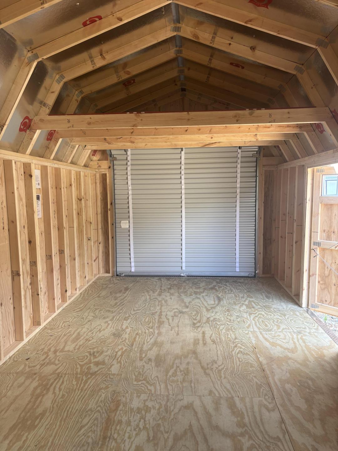 12x24 Lofted Barn Garage