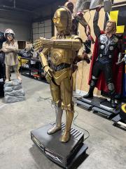 Life size Star Wars Sideshow C3P0 Version 2