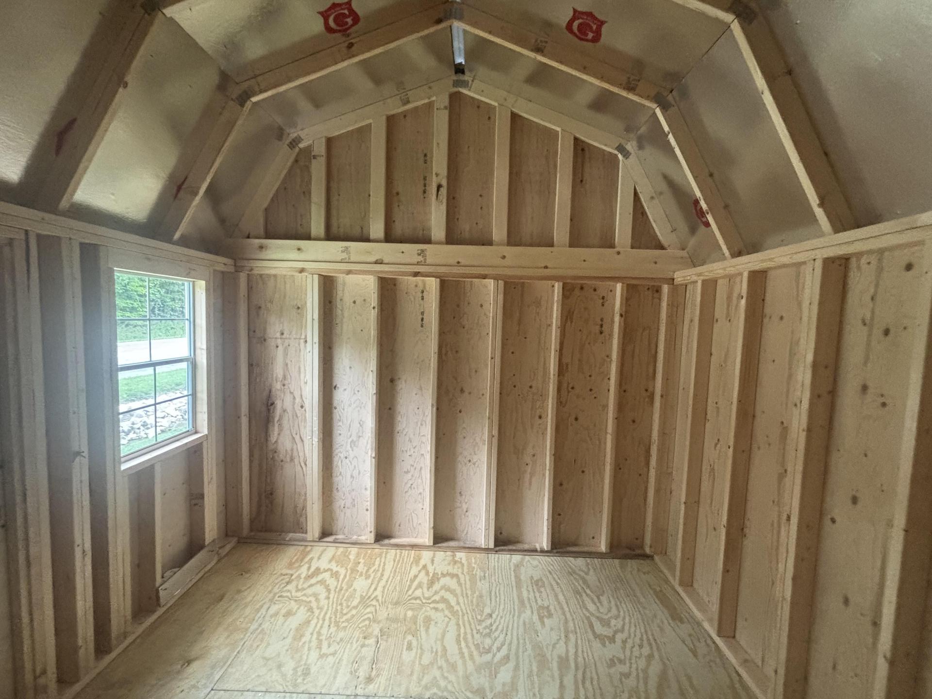 10x12 Side Lofted Barn