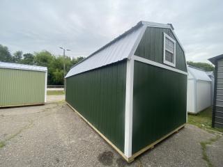 12x24 Corner Porch Lofted Barn Cabin