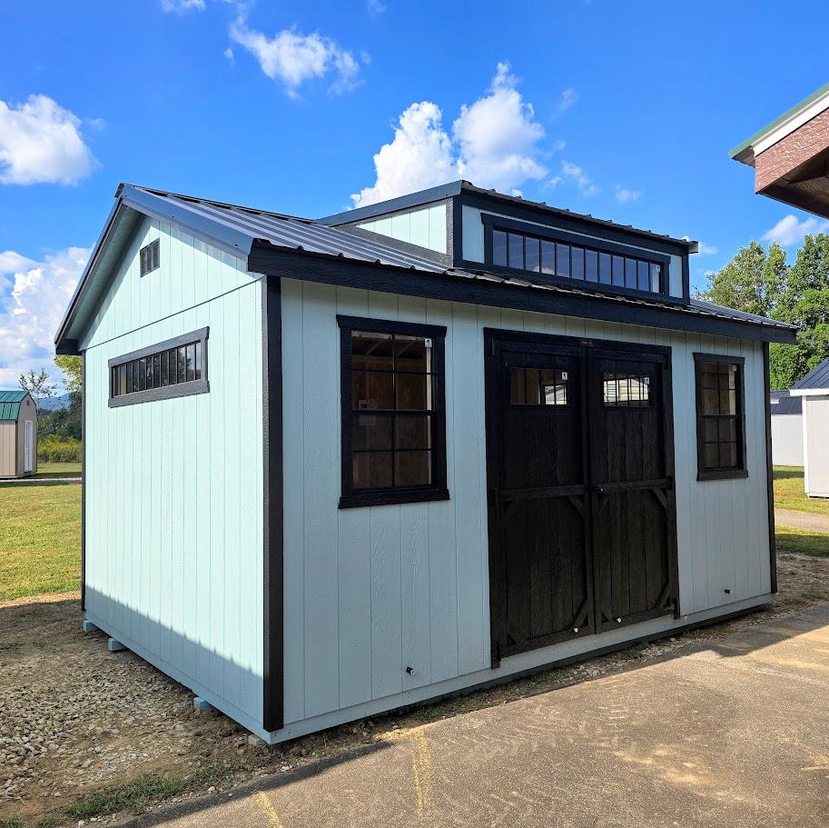 SAVE $859 OFF! $305 DOWN - $305/MO - $7,736 - 12X16 SHED W/DORMER - NO CREDIT CHECK - FREE DELIVERY & BLOCKS (50-MILES)