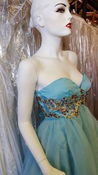 BRAND NEW PASTEL BLUE TULLE HOMECOMING DRESS