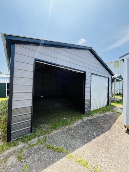 All-Steel Double Garage