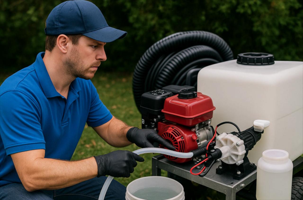 3. Soft Wash System Not Pulling Chemical