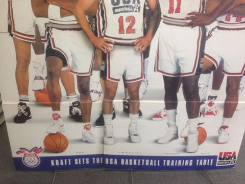 Life Size 1992 Olympic Dream Team Display W/ Box