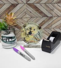 Crystal tabletop decor